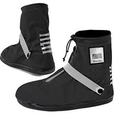 Skoskydd Perletti Copriscarpe Bassi Neri Argento