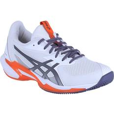 Asics Racket Sport Shoes Asics Solution Speed FF 3 Clay Shoes - Blanc