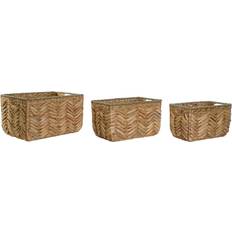 Fibre Interior Details Home ESPRIT Bohemian Natural Seagrass Set 3 Pieces Basket 3pcs