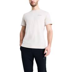 Columbia Herr Överdelar Columbia Beige T-Shirt Med Tryck - Dark Stone