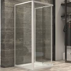 Cabine Doccia Ogomondo Box Cabina Doccia Corner 3 Lati Cristallo Temprato Trasparente 75x75x75 750x750x1850mm
