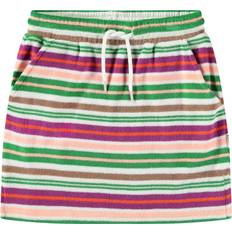 Molo Skirts Molo Bethany Cotton Terry Striped Skirt - Stripe