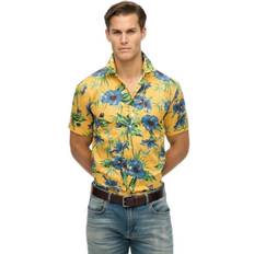 Men - Modal Shirts Superdry Hawaiian Printed Shirt