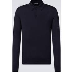 Pikétröjor Dolce & Gabbana Stickade Tröjor Koftor Långärmad Polo 2Xl