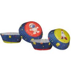 Cupcake Cases Premier Housewares Rocket 60 Pcs Medium Cases Multi One Size Cupcake Case