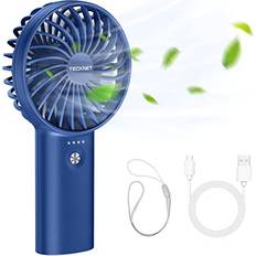 Tecknet Handheld Fan Portable USB Rechargeable 5200mAh