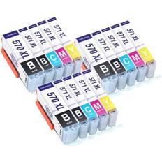 Cartouches D'encre Canon PGI 570 CLI 571 XL - Compatibles