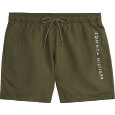 White Swimwear Tommy Hilfiger Swimshort Medium Drawstring - Army Green