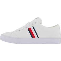 Tommy Hilfiger Återvunna material Sneakers Tommy Hilfiger Th Hi Vulc Low Core Stripes Mesh - White