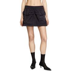 Diesel Women Skirts Diesel Mini-Jupe Froissée Avec Poches Utility - Noir
