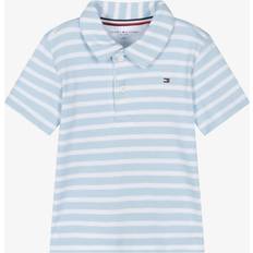 Polo Shirts on sale Tommy Hilfiger Baby Boys Cotton Polo Shirt - Light Blue Stripe