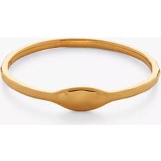 Monica Vinader Rings Monica Vinader Siren Muse Mini Ring - Yellow Gold
