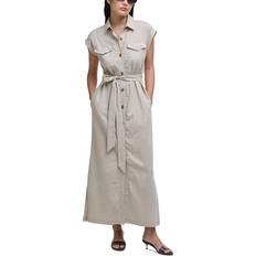 Barbour Dam Klänningar Barbour Birdie Maxi Shirt Dress