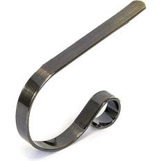 Black Stockings Cosy@home Christmas Hook Electroplated Metal Rustproof Glossy Surface Black Stocking