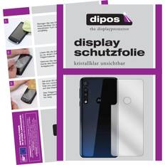 Screen Protectors Dipos 5x Screen Protector for Motorola One Macro Back Protection Crystal Clear