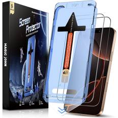 Screen Protectors John Magic John 2 Pack Tempered Glass Screen Protector 6.3 Inch