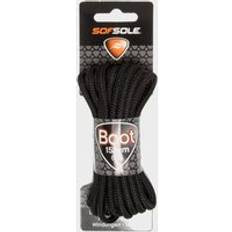 Wax Boot Laces 152 cm Black One Size