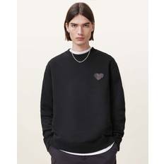 AllSaints Sweatshirts Jumpers AllSaints Lover Logo Sweatshirt - Black