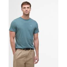 Barbour T-shirts Barbour Tartan Sports T-Shirt - Vintage Teal