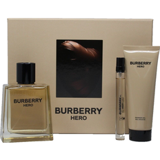Burberry Hero Gift Set 100ml EDT 75ml Body Wash 10ml