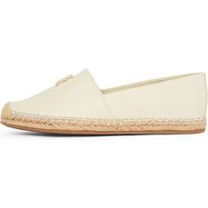 Espadriller Tommy Hilfiger Th Logo Leather Espadrille - Beige