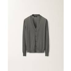 Silk Cardigans Fabiana Filippi Cashmere And Silk Cardigan - Grey