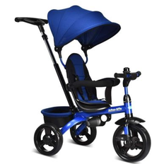 Tricycles SlickBlue 4-in-1 Kids Tricycle with Adjustable Push Handle 41
