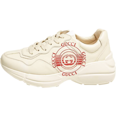Gucci Women Shoes Gucci Rhyton Disk Print - Ivory