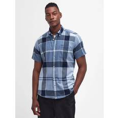 Multicoloured Shirts Barbour Doughill Regular Fit Short Sleeve Shirt - Off White