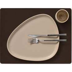 Lind DNA Dukar & Tygservetter Lind DNA Nupo Square L Hazel - Brun Bordstablett Brun