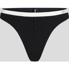 XXS Bikinitrusser Karl Lagerfeld Bikinitrusse - Sort/Hvid