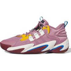 Adidas Pink Basketball Shoes adidas BYW Select Basketball Shoes - Wonder Orchid Off White