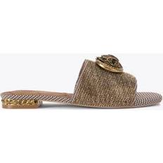 Kurt Geiger Beige Slippers & Sandals Kurt Geiger Chelsea Embellished Sandals - Natural Beige
