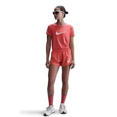 Nike Dam T-shirts Nike One Swoosh W Löpart-Shirt - Magic Ember