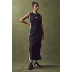 Adidas Dame Kjoler adidas Essentials 3-Stripes Long Racerback Dress - Black