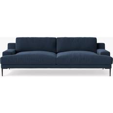 Swoon Almera Large 3 Seater Metal Leg Sofa