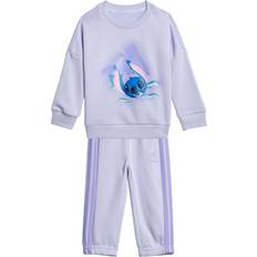 adidas Disney Lilo Stitch Kids Joggingsæt - Violet Tone Light Purple