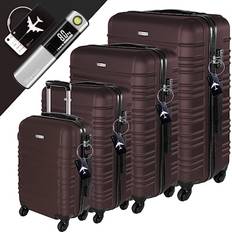 Devillo Atlas Set of 4 - Terra Brown