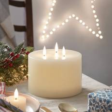 Ivory 3 Wick - Warm White