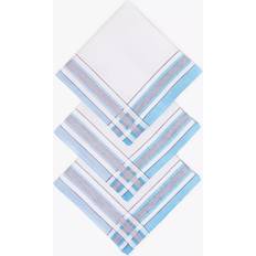 White Handkerchiefs John Lewis Check & Stripe Handkerchiefs - White
