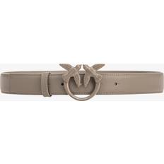 Grey Belts Pinko Ceinture Avec Boucle Colorée 3 Cm - Beige