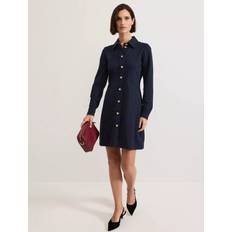 Phase Eight Mavery Mini Shirt Dress - Navy