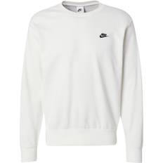 Nike Club Men Sweatshirts - White