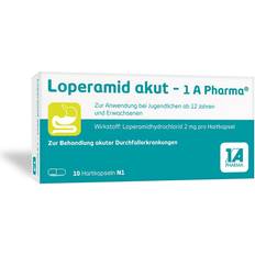 Loperamid akut 10 Stk. Kapsel