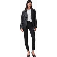 AllSaints L Jeans AllSaints Miller Sizeme Mid-Rise Skinny Jeans - Black