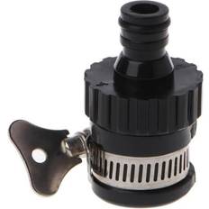 Mr. Gadget's Solutions Tap Connector Adapter Kitchen Tap for Garden Water Hose Pipe Fit - Black