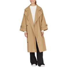Sisters Point Dam Ytterkläder Sisters Point Dar Oversized Trench Coat - Camel