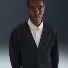 Nike Men Cardigans Nike ImpossiblySoft Men's Cardigan - Black