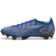 Football Shoes Puma Ultra 5 Carbon Speed FG Football Boots - Vivid Blue/Heat Fire/Bright Aqua