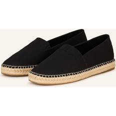 Genbrugsmaterialer Espadrillos Calvin Klein Espadrilles Mit Zusatz Von Leder - Schwarz